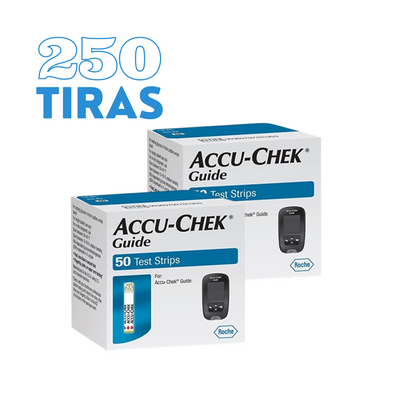 Tiras Reactivas Accu-Chek Guide (250 unidades)